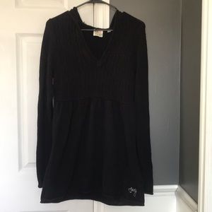 Roxy hooded sweater dress/tunic